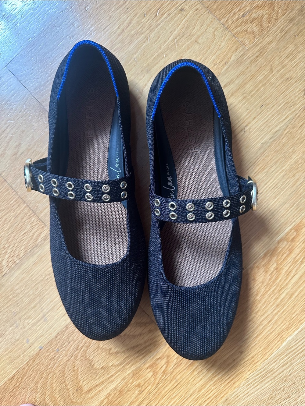 Rothy's Black Ballet Mary Jane - Picture 7 of 11